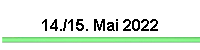 14./15. Mai 2022