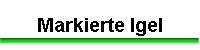 Markierte Igel